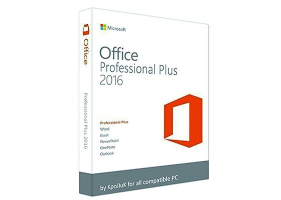China Genuine Office 2016 Professional Plus FPP Full Version Online Activate supplier