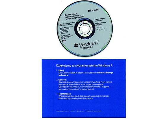 China 64 Bit Windows 7 Pro Coa Sticker Software For PC , Dell Windows 7 Product Key supplier