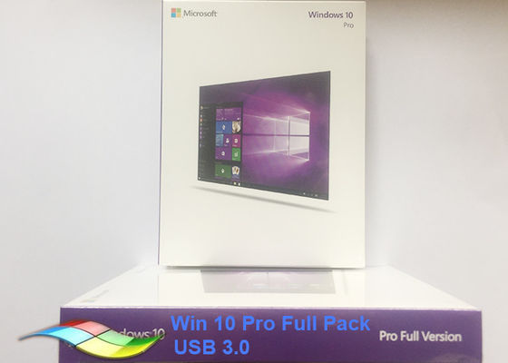 China Full Version Windows 10 FPP Package Multi Language 64bit Systems supplier