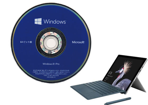 China Genuine Windows 8.1 Pro Pack 64 Bit Online Activate Japanese 1 Year Warranty supplier