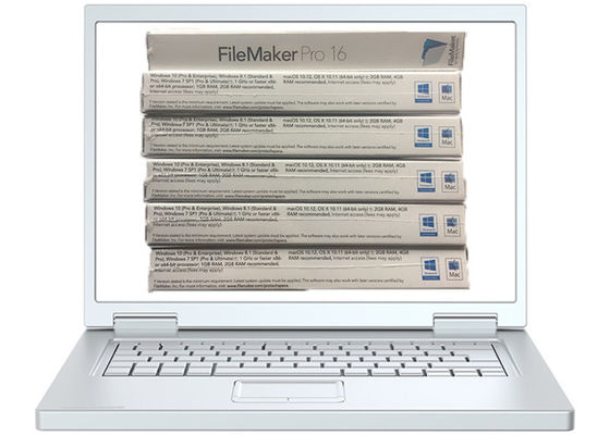China FPP Retail Box Filemaker Pro Advanced For Win 10 Activation Code / Download Link supplier