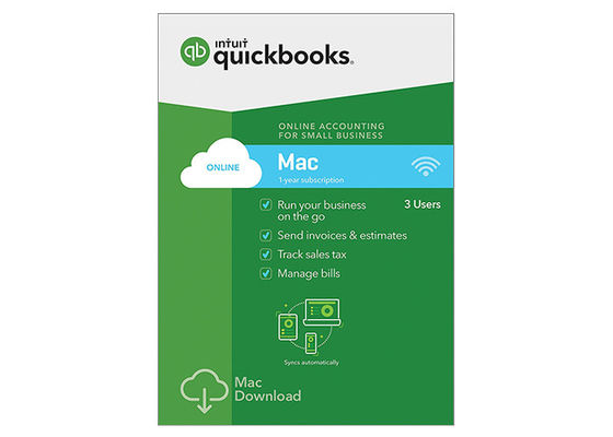 China Mac Online QuickBooks Desktop 2017 Software 1-Year Subscription supplier