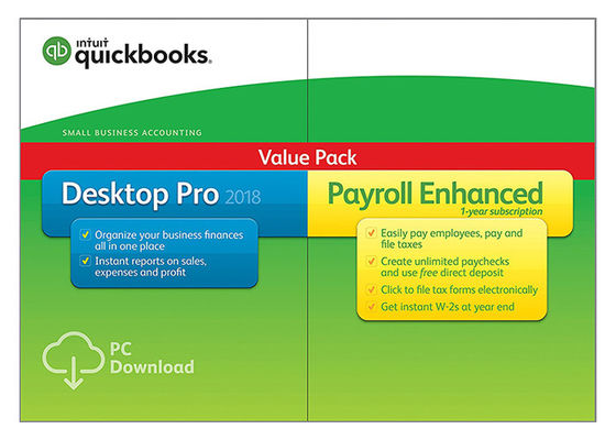 China Quickbooks Pro 2017 With Payroll Accounting System supplier