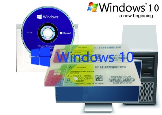 China Windows 10 Brand New Home OEM Pack , Optional Language Computer 100% Original supplier