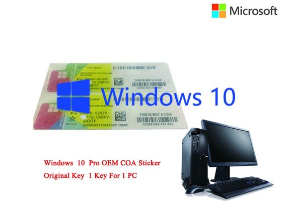 China Japanese Language COA Sticker Windows 10 Pro Online Activate Licence Sticker supplier