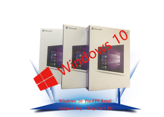 China French Language Windows 10 Pro FPP Online Activation USB 3.0 Original Key Card Full Version Pack supplier