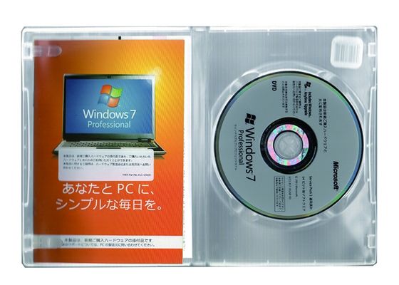 China Microsoft Windows 7 Pro Pack 100% Original Online Activate Japanese Language supplier