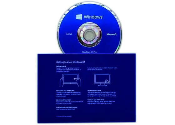 China Genuine Windows 8.1 Pro Pack 64bit Operating Systems Full Version Software supplier