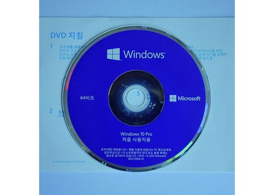 China 64Bit Online Activate Windows 10 Pro OEM Sticker / Windows 10 Professional Dvd supplier
