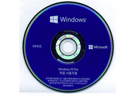 China Original Windows 10 Professional 64 Bit Dvd OS Genuine Systems supplier