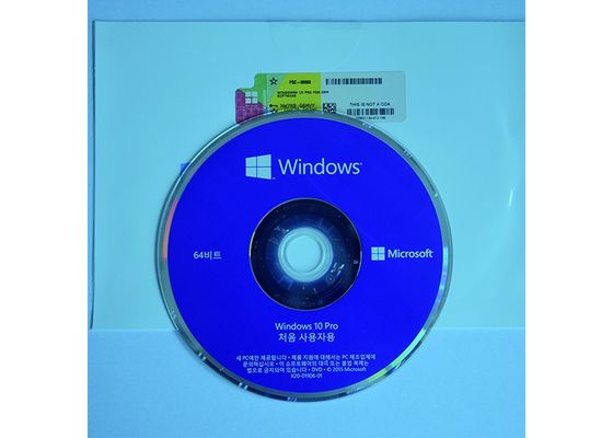 China Full Version Microsoft Windows 10 Pro 64 Bit Operating System Online Activate supplier