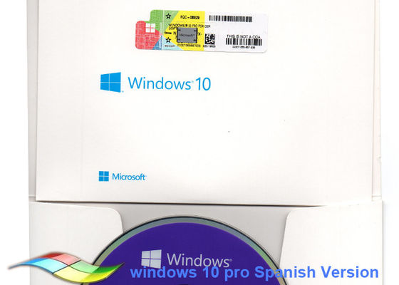 China Spanish Version Windows 10 Oem Sticker For Home PC Windows Coa Sticker supplier
