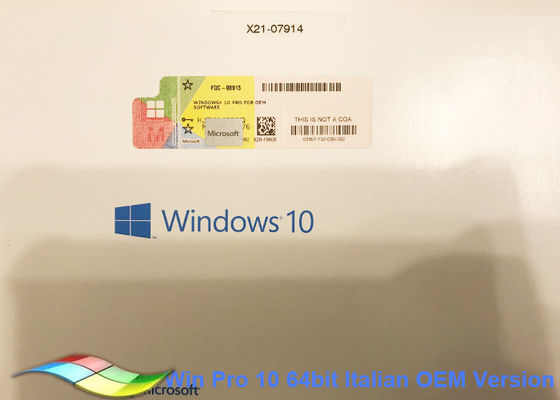 China Full Version Windows 10 Pro OEM Sticker 32bit Systems Genuine Activate supplier