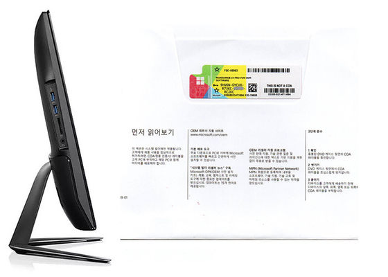 China Genuine Windows 10 Pro OEM Sticker Full Version Online Activate Multi Language supplier
