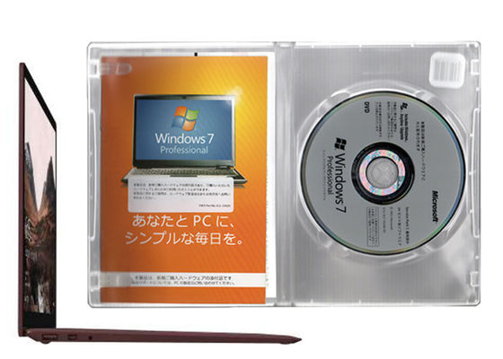 China 100% Original System Software Windows 7 / Win 7 Fpp DVD Media supplier