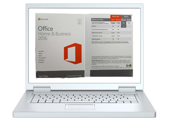 China Full Version Office 2016 Home And Business For Mac 64BIT Operating System supplier