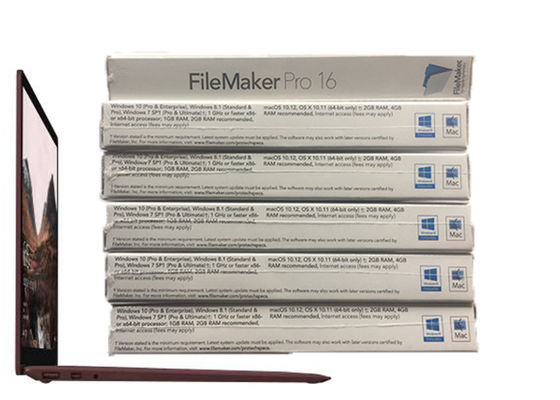 China 100% Original FileMaker Pro 16 Retail Box Package HL2C2ZM/A For MAC supplier