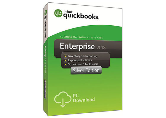 China Full Version Quickbooks Desktop Enterprise 2018 Silver Edition 30 User PC Download supplier