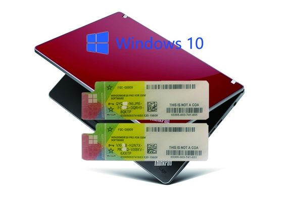 China Online Activate Operate System Win 10  product key Customised By MS supplier