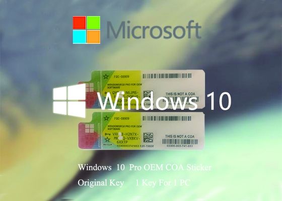 China Original Windows 10 Product Key  Working Serial KEY  Multi Language Software supplier