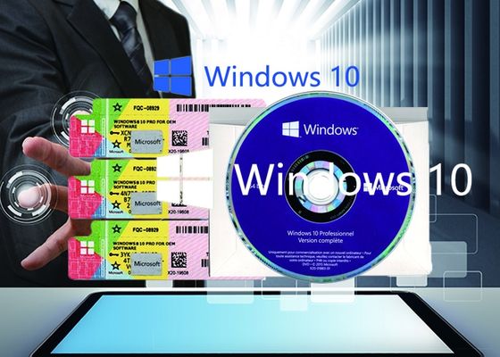 China Genuine Windows 10 Product Key X20 Online Activate Multi Language COA Sticker supplier