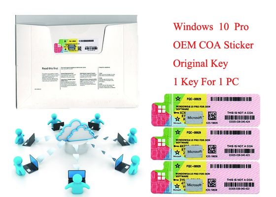 China 100% Original  win 10 Product Key Multilingual Operating System 64 bit and 32 bit Online Activate supplier