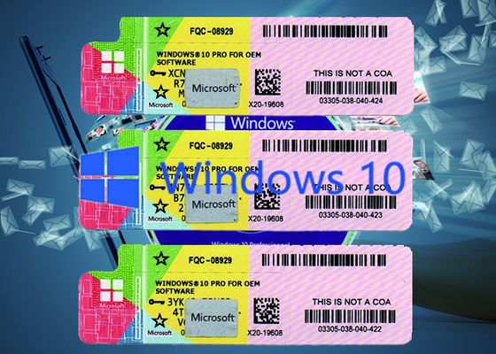 China Windows 10 genuine Product Key Software 64BIT Systems Multi Language,Windows 10 Pro Keycode supplier