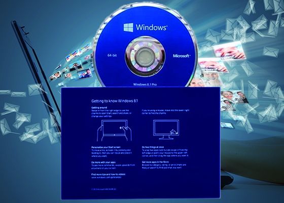 China Full Version Windows 8.1 Pro Pack OEM Multilingual Version 64Bit Systems Online Activate supplier