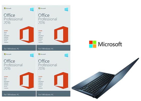 China Office 2016 Pro Fpp , Office 2016 Professional FPP 64 Bit Systems Online Activate For PC supplier