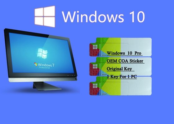 China 100% Original Windows 10 Pro COA Sticker Online Activate Customizable FQC COA X20 supplier