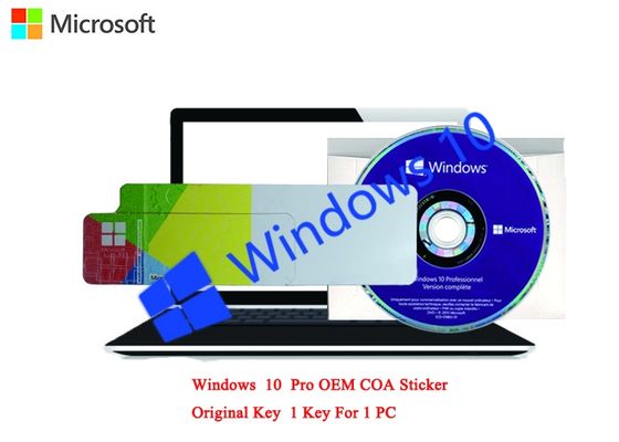 China Polish Language MS Windows 10 Pro COA Sticker 64bit Online Activate COA X20 supplier