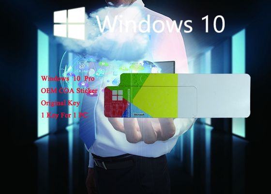 China Windows Product Key Sticker Windows 10 Pro COA Sticker Full Version Online Activate Customizable supplier
