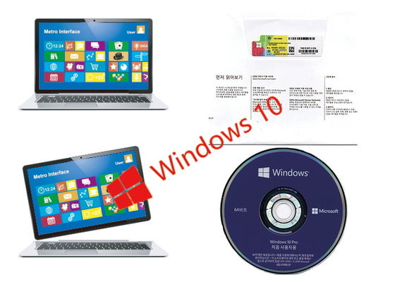 China Genuine Microsoft Verified Ms Windows 10 Pro 64bit Dvd Oem For Computer Use supplier