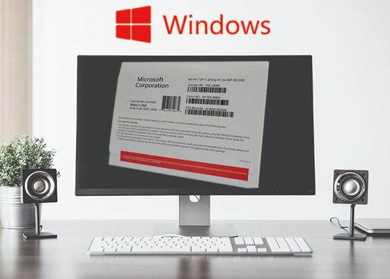 China Ireland Windows 7 License Sticker / Windows 7 Professional Coa Sticker FQC-80730 supplier
