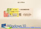Genuine Windows 10 Pro OEM Sticker 64bit Online Activate Pro Windows Sticker  supplier